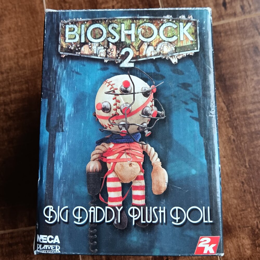 Rare Bioshock 2 Big Daddy Plush Doll Neca Player Select Figurine Near Mint